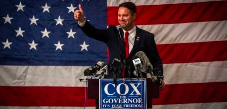 Maryland GOP Nominee Dan Cox Says He Rejects Son’s Antisemitic Facebook Messages