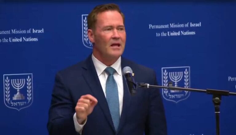 Waltz Tells U.N. Oct. 7 Commemoration That Attack Backfired, Abraham Accords Are Growing