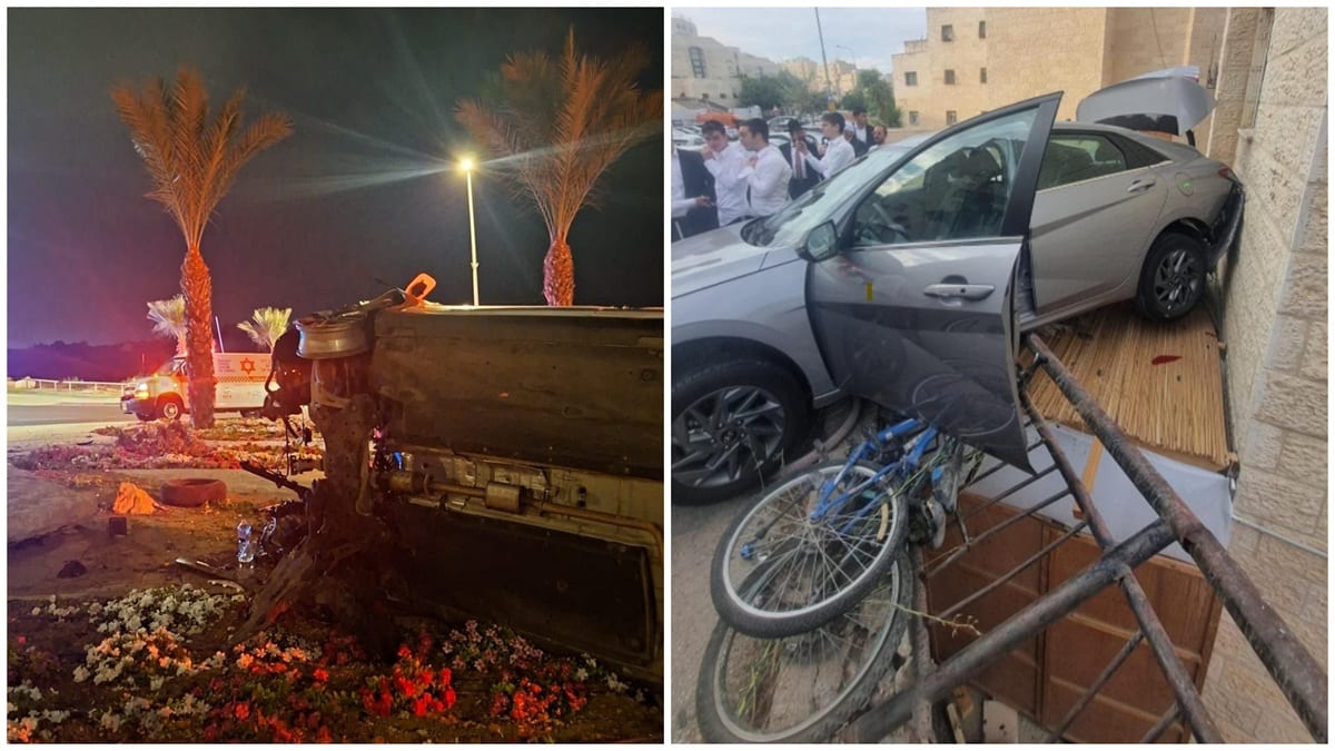 Два подростка серьезно пострадали в ночном ДТП в Ашкелоне
