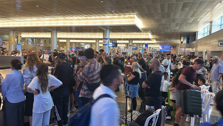 הכאוס בנתב"ג עולה מדרגה: הופסקו לחלוטין הנחיתות