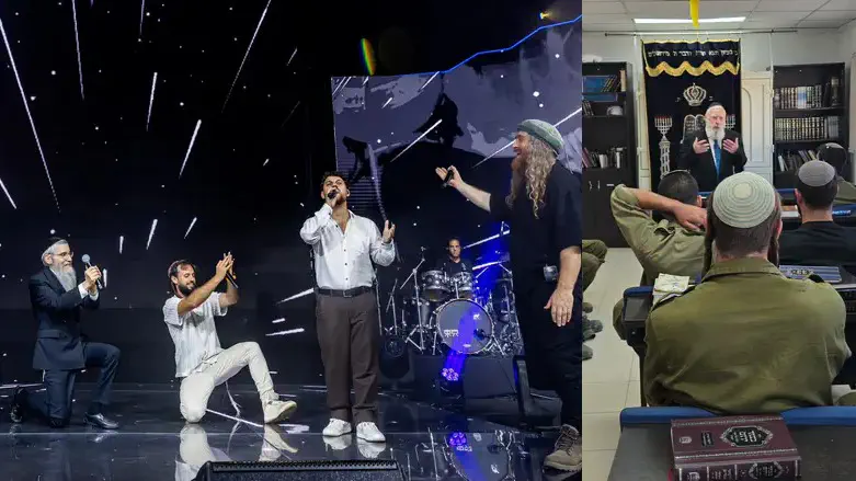 7 ברנז'ה: מפגש פסגה מוזיקלי - ושיעור תורה בחיל הים