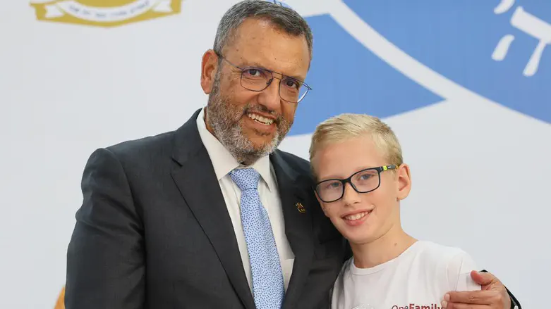 המפגש המרגש של ראש העיר עם התלמידים