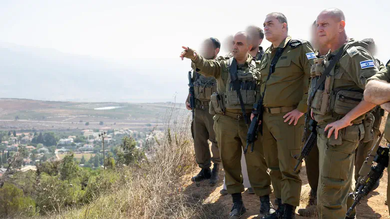 הרמטכ"ל מעביר מסר תקיף לחיזבאללה ולאיראן מגבול הצפון: הקו הצהוב נשאר בשליטתנו המלאה