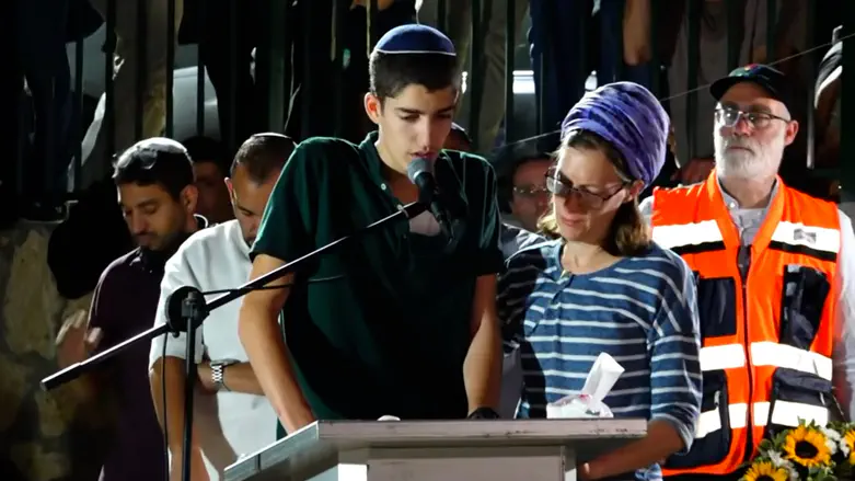 בנו של נתנאל שקרון ספד: "אבא, תודה"