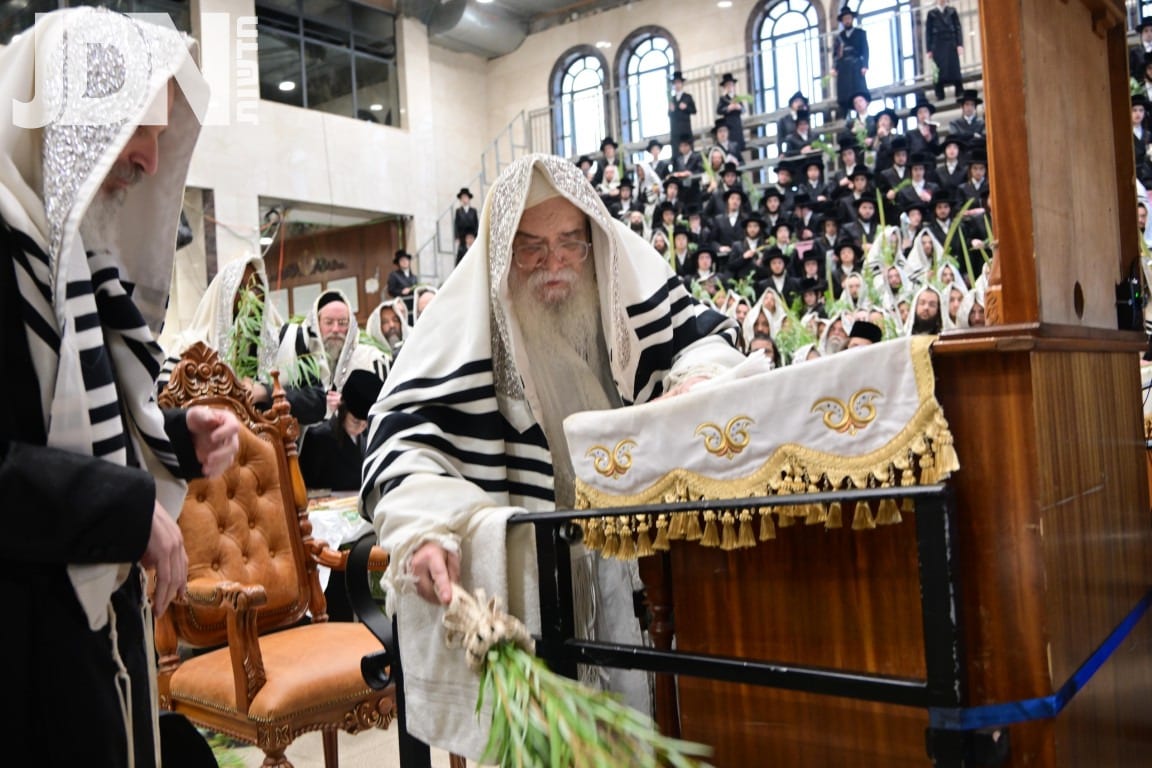 הושענא רבא והקפות שניות בחצה"ק דאראג