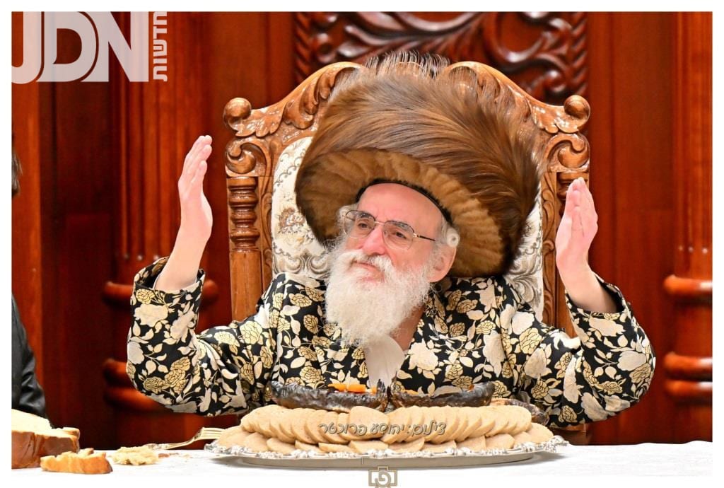 חג הסוכות בחצה"ק ויז'ניץ