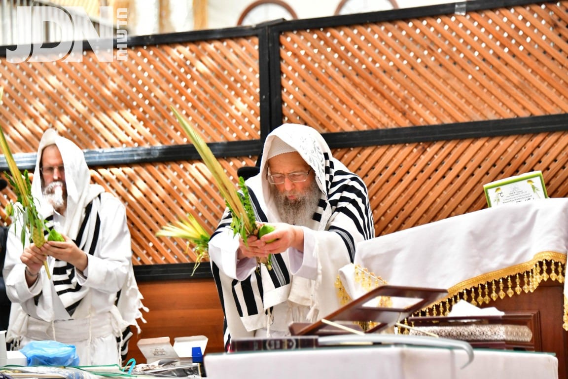 הושענא רבא בחצה"ק פינסק קרלין