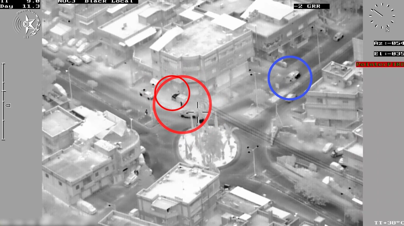 בסיוע מסוק: נמלט מהשוטרים במהירות מטורפת ונתפס • צפו