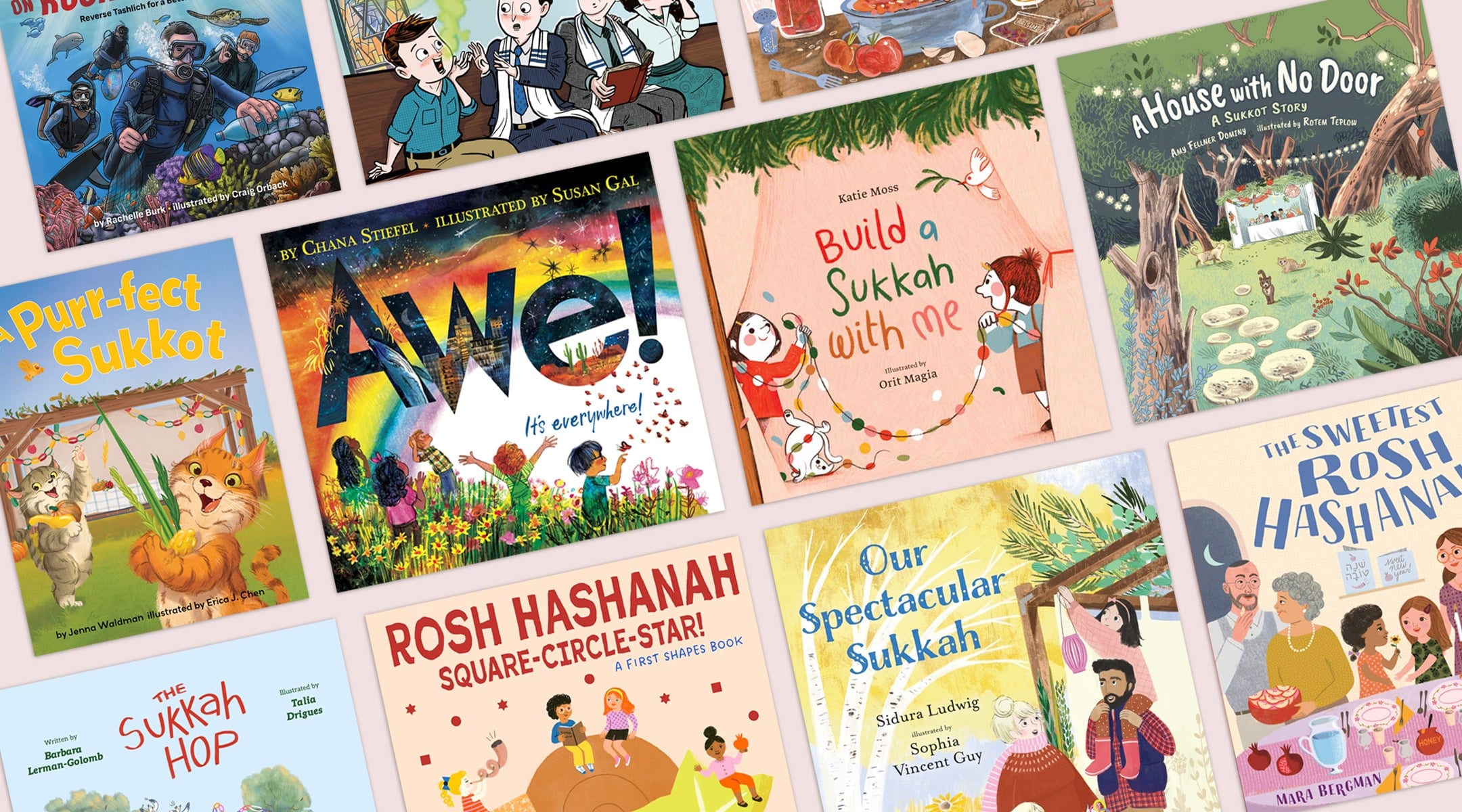 From fake burps to reverse tashlich, new children’s books bring the High Holidays to life