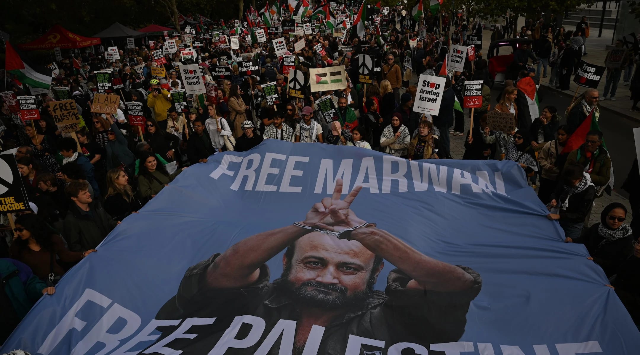 Pro-Palestinian demonstrators take to the streets in Europe to mark 3rd anniversary of Gaza war