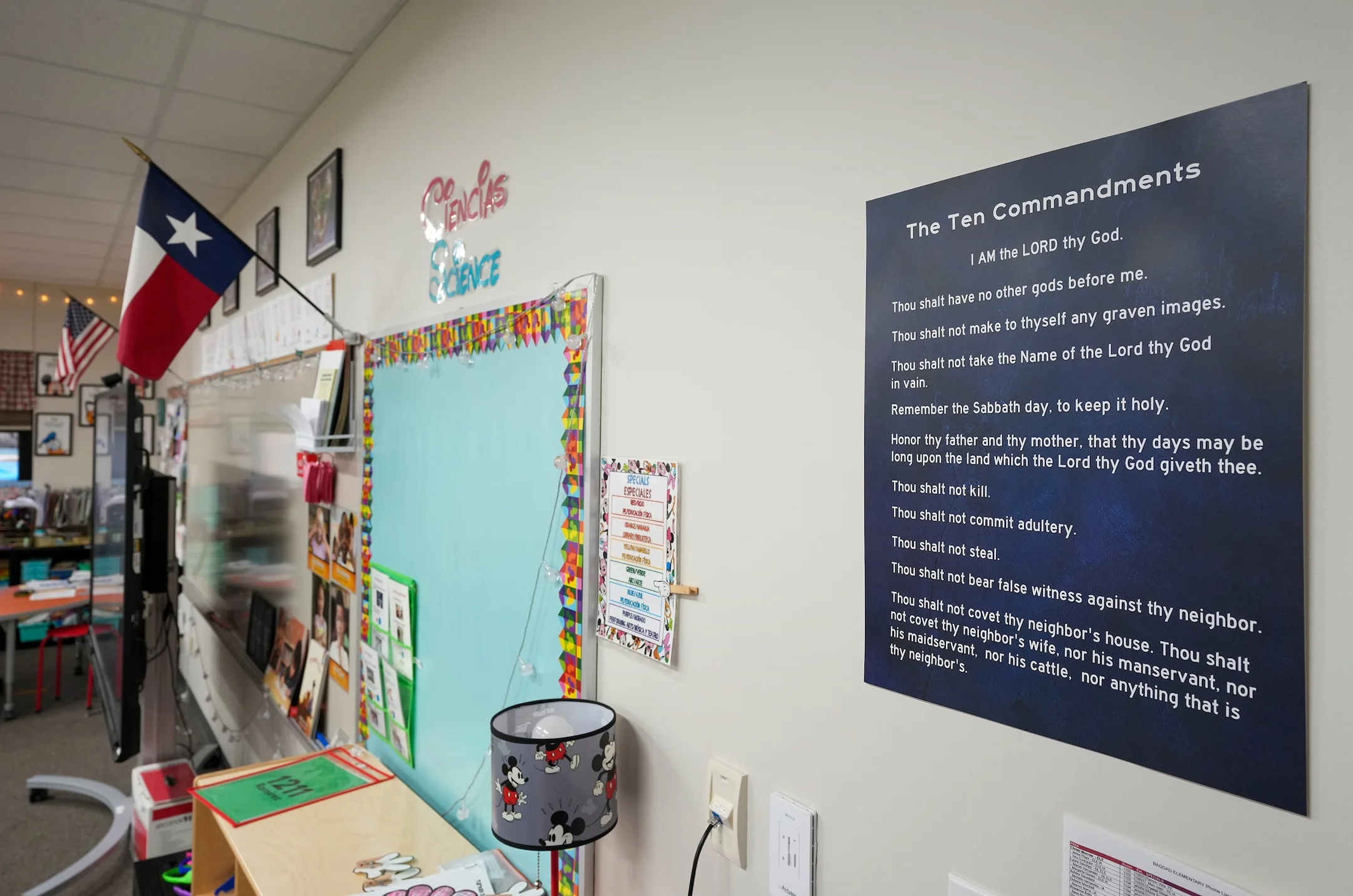 Texas wins case forcing Galveston school district to display Ten Commandments posters in classrooms