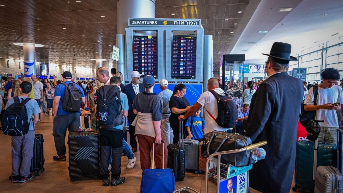 בשורה עצובה לטסים: נתב"ג הוציאו עדכון חריג - "עד להודעה חדשה"