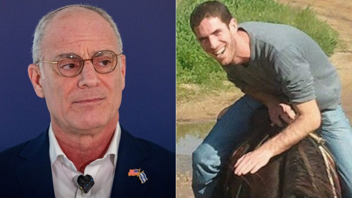 "אני נאחז בתקווה": השגריר לייטר בעדכון על המצב של בנו