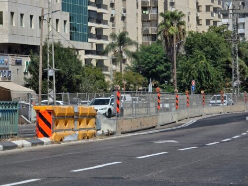 עבודות לילה בנס ציונה: חסימות ברחוב ויצמן לכיוון צפון