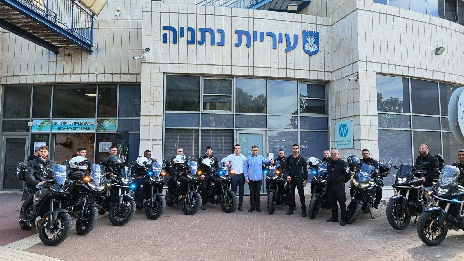 יחידת אופנועים חמושה חדשה החלה לפעול בנתניה – גם סביב מוסדות החינוך