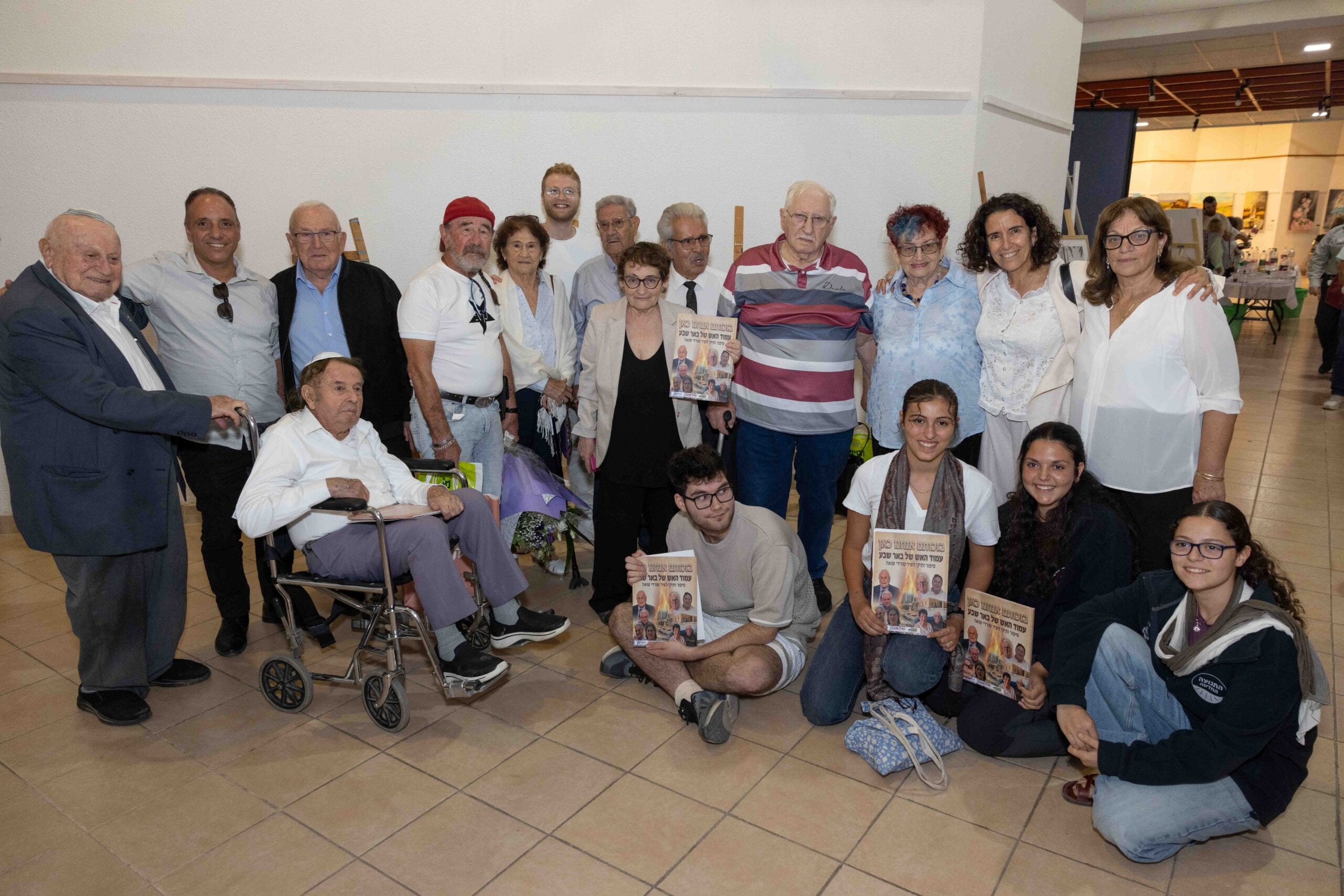 שמונה ממייסדי באר שבע תועדו לפני שסיפוריהם ייעלמו: בני נוער הפכו את חייהם לסרטים ולספר