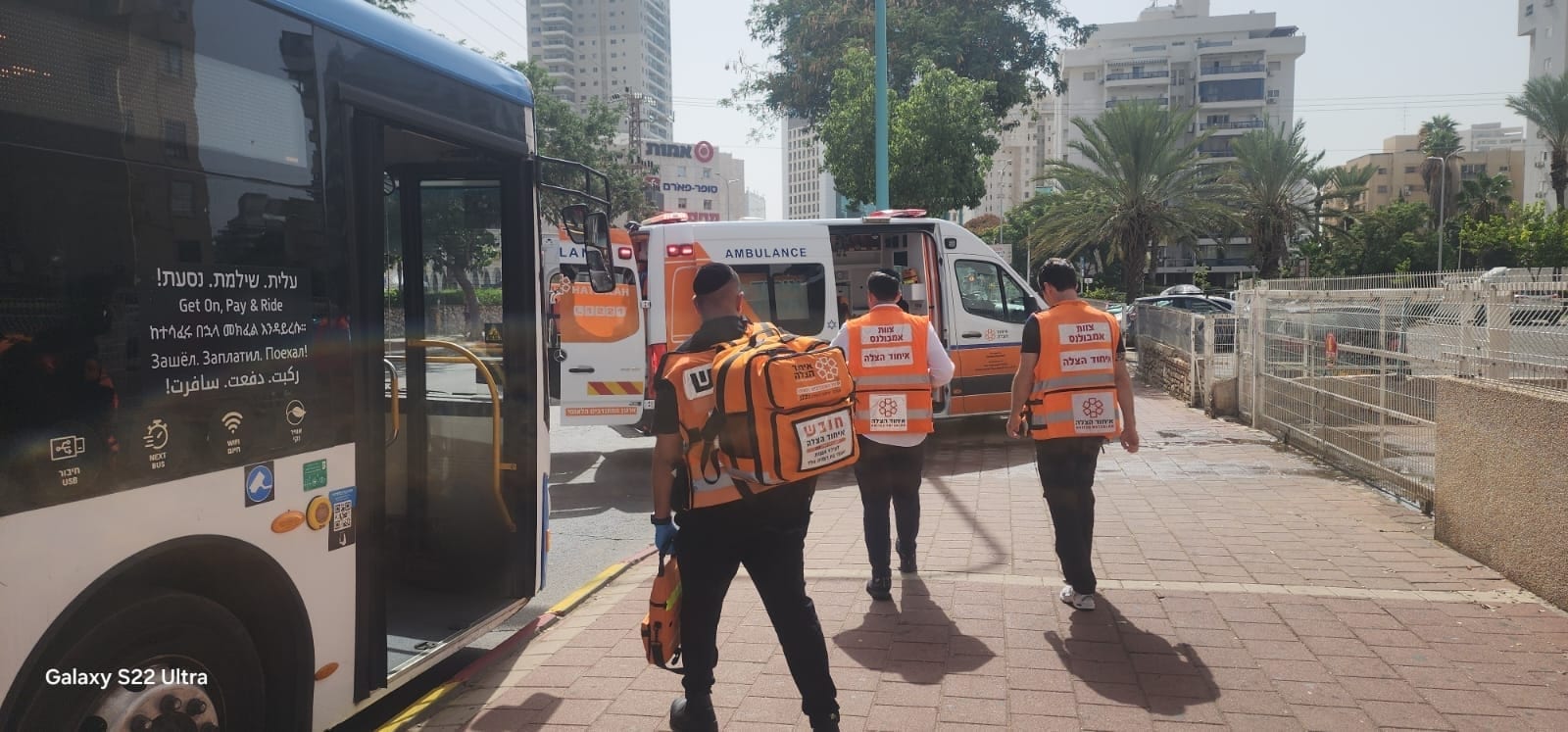 שתי נשים נפצעו בנפילות באוטובוסים בשני אירועים באשדוד