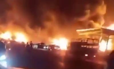 Россия содрогнулась от взрывов: горит важный объект (ВИДЕО)