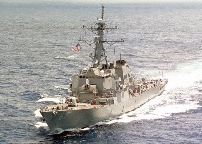 ЧП на американском эсминце – хроника аварии на USS Benfold