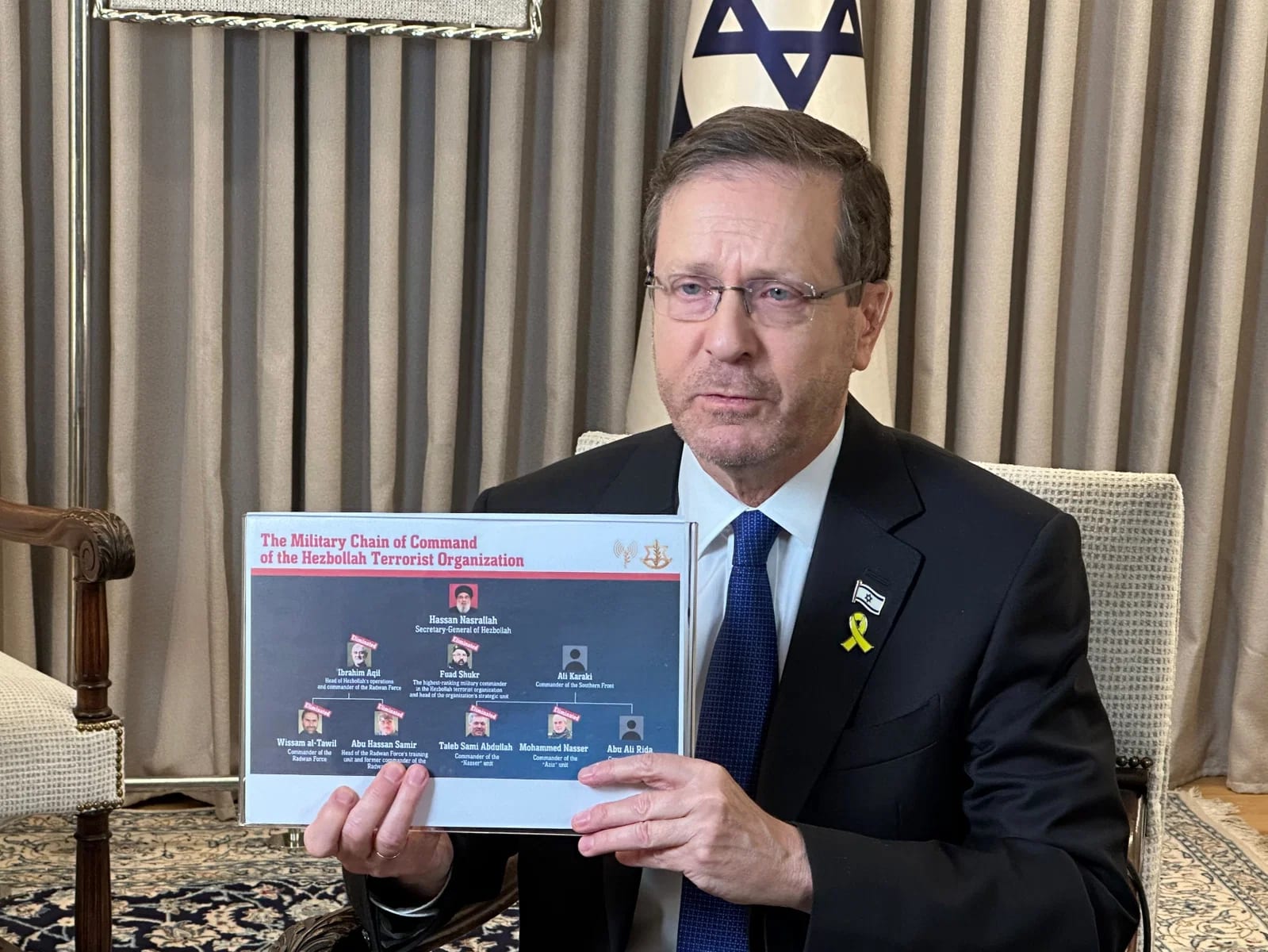 נשיא המדינה בריאיון בארה"ב על טיסת פליי דובאי: "איראן אימפריית רשע"