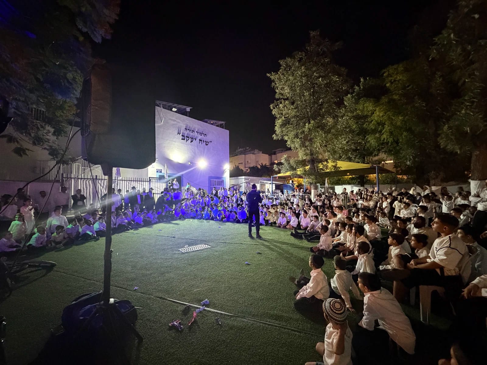 שמחה של מצווה באור יהודה: מעמד שמחת בית השואבה בתלמוד תורה "שיח יעקב"