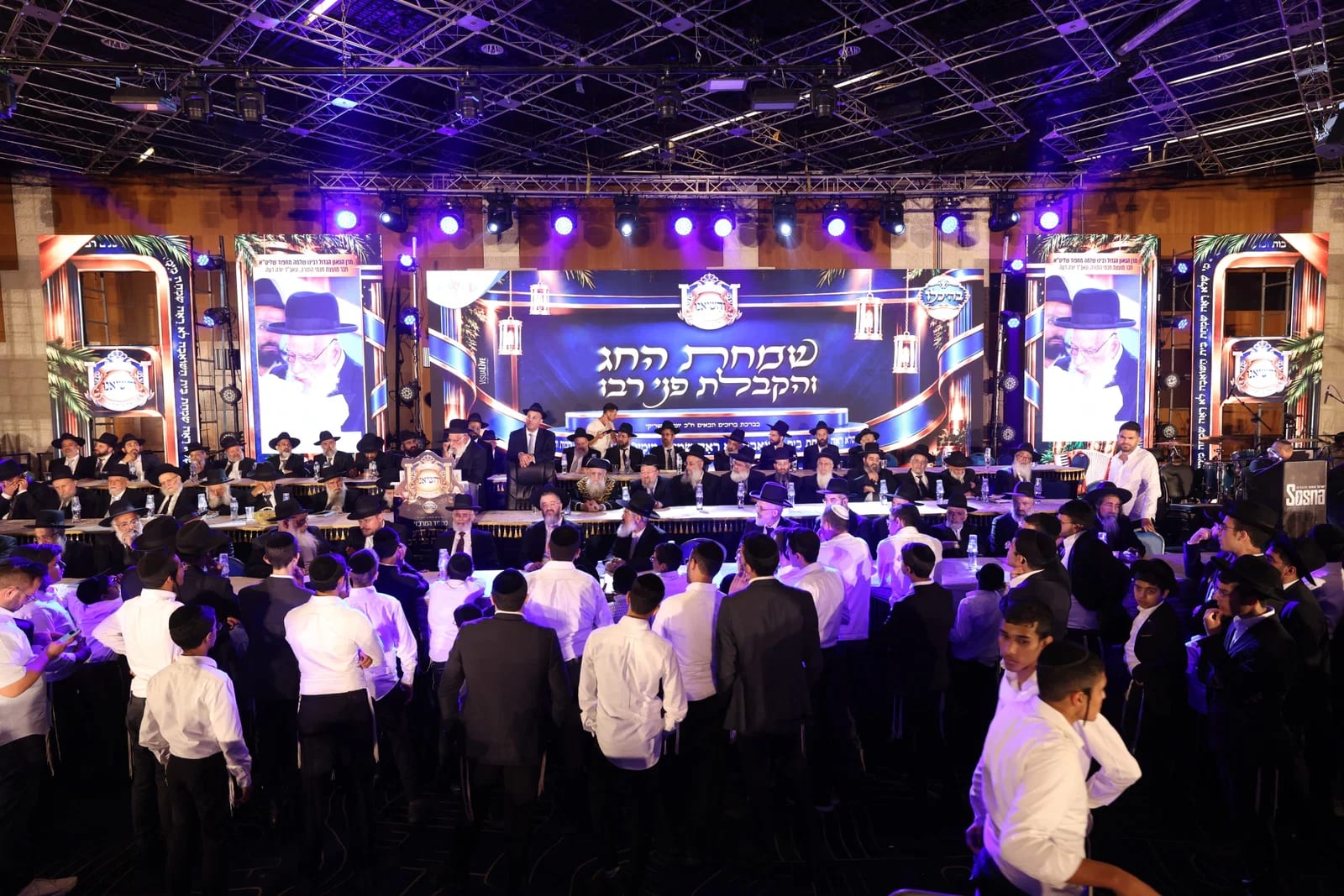 מעמד ענק בבנייני האומה: אלפים בהקבלת פני רבו להגאון רבי שלמה מחפוד