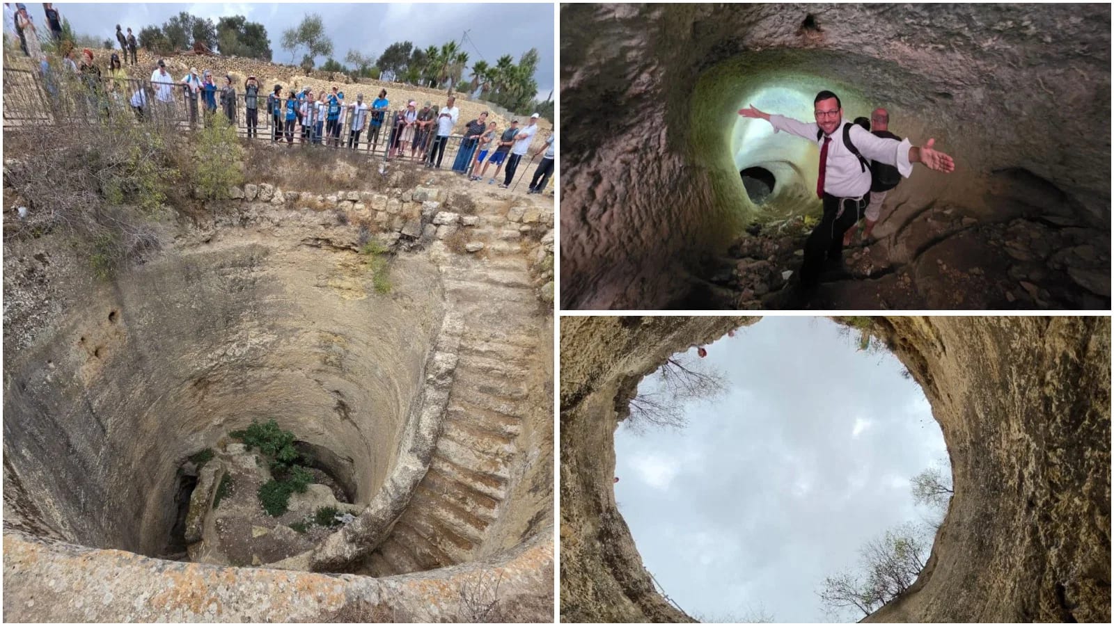 בדרך אל הבריכה אשר בגבעון: שיירה ממוגנת, ניקבה עתיקה ורימונים שאיש אינו קוטף