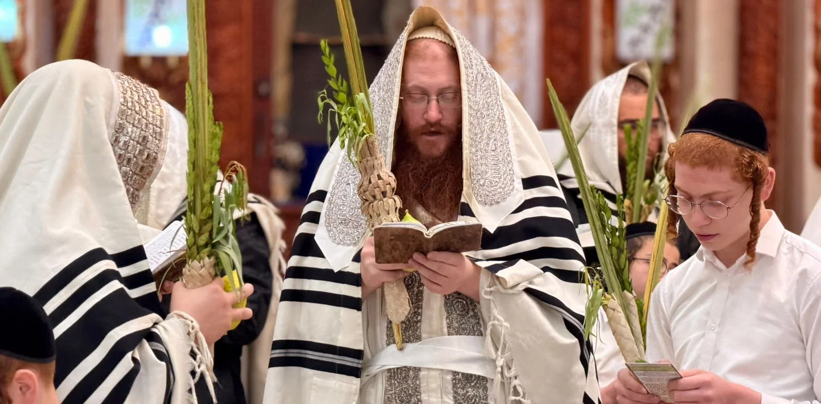 שכנות טובה ברחוב חנה; האדמו"רים מקאליב וסקולען חגגו בצוותא בימי החג