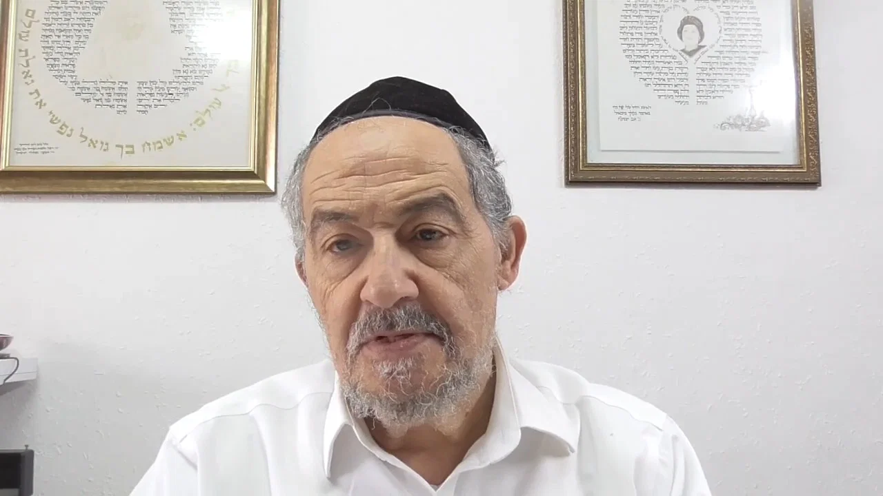 במרוקאית ובעברית: הרב מיכאל שושן עם הגיגים לפרשת בראשית • צפו