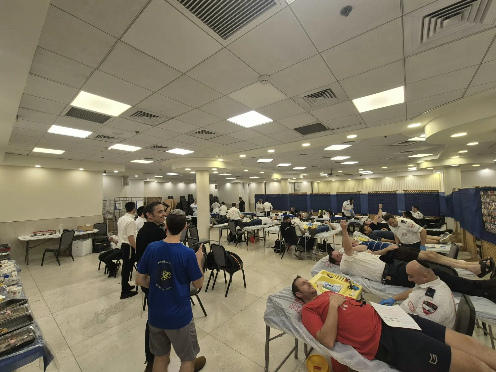 מאות מנות דם נתרמו במבצע ההתרמה המסורתי של מד"א-הצלה פתח תקווה