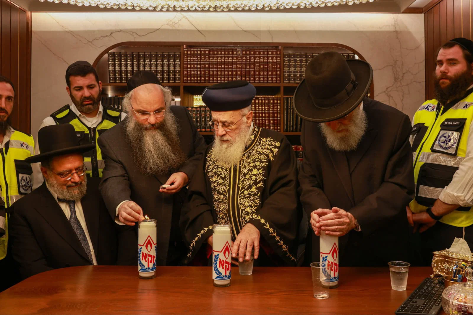 מעמד זיכרון במלאות 3 שנים לטבח שמחת תורה בראשות הראשל"צ הגר"י יוסף