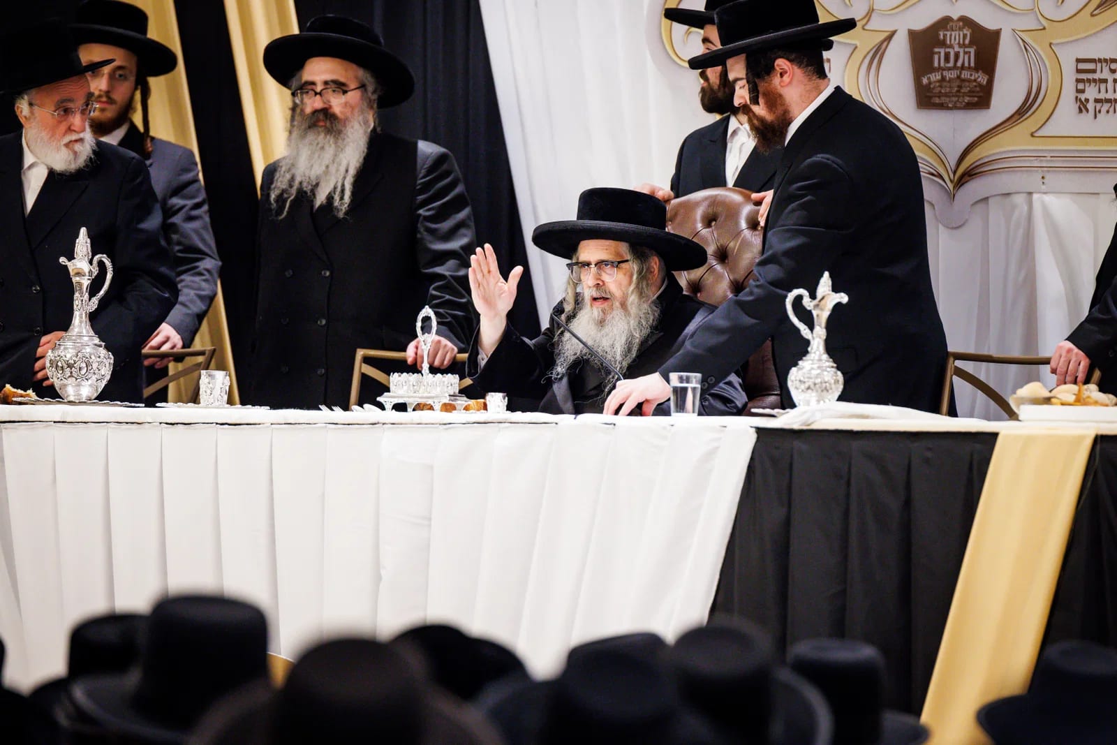 במעמד האדיר; חסידי סאטמר החלו בלימוד הלכות שבת