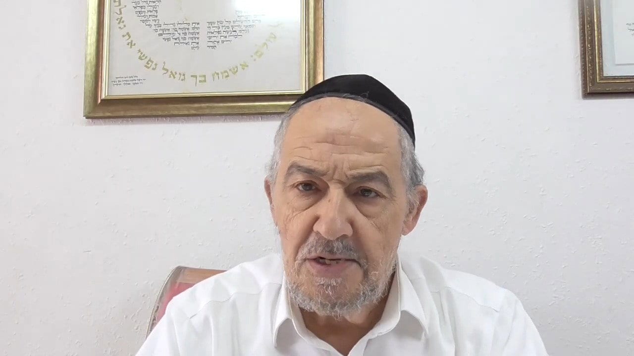 במרוקאית ובעברית: הרב מיכאל שושן עם הגיגים לפרשת נח • צפו