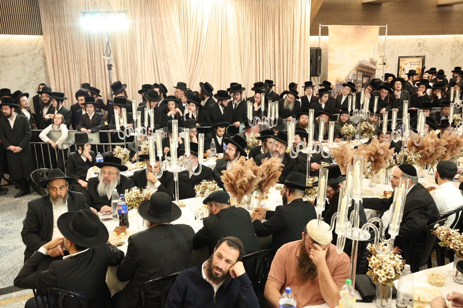 הירושלמים השתטחו על קבר הרבי במונסי דרך הטלפון