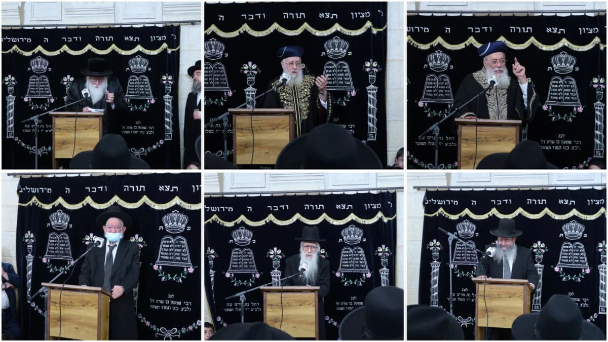בתוך ימי השלושים; גדולי ישראל הספדו את זקן המקובלים הגה"צ רבי דוד בצרי זצ"ל