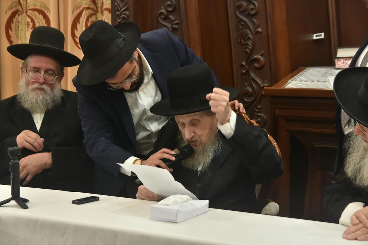 הגר"ד לנדו במסע מיוחד בתל אביב: "המצב הוא שרומסים את התורה ואת ההולכים בדרכה בצורה שכל לב יהודי כואב"