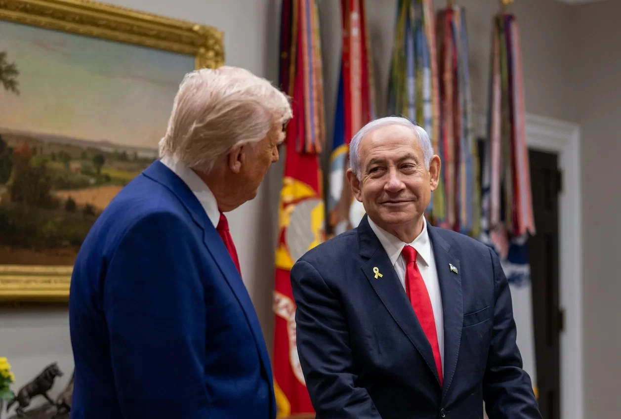 אחרי התמיכה בנתניהו: טראמפ נשאל אם יעבוד עם מועמד אחר - כך הוא הגיב