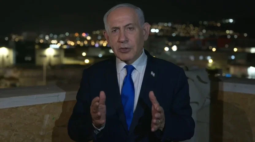 אחרי התמיכה של טראמפ: נתניהו עלה על גג - ופרסם סרטון מיוחד