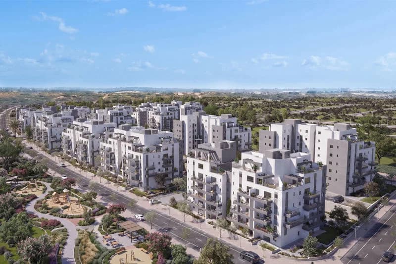 קריית גת עוקפת את תל אביב וירושלים; רייסדור בלב תנופת הבנייה