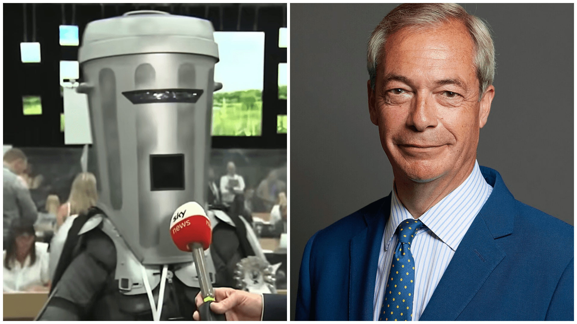 Satirical Space Warrior Challenges Nigel Farage in British By-Election