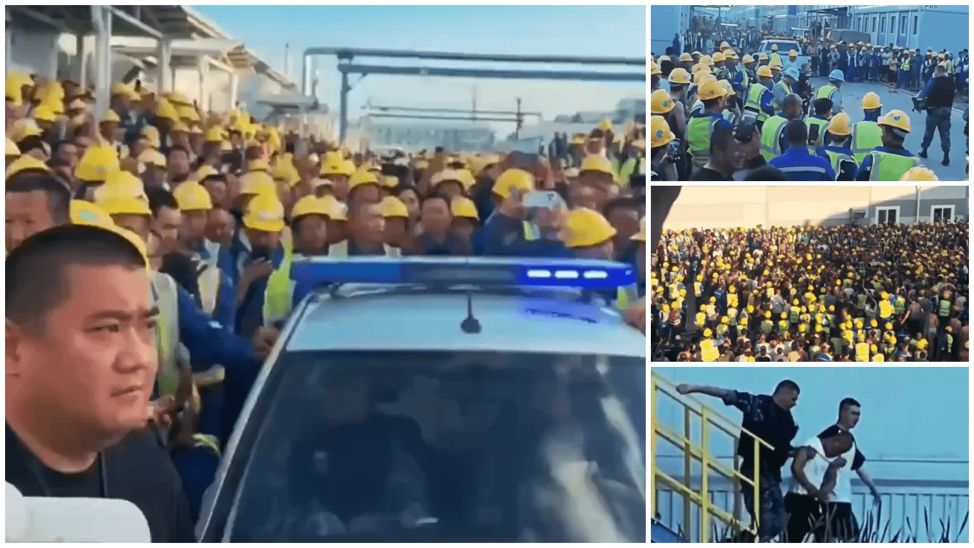 Chinese Workers Confront Russian Security Forces Over Unpaid Wages