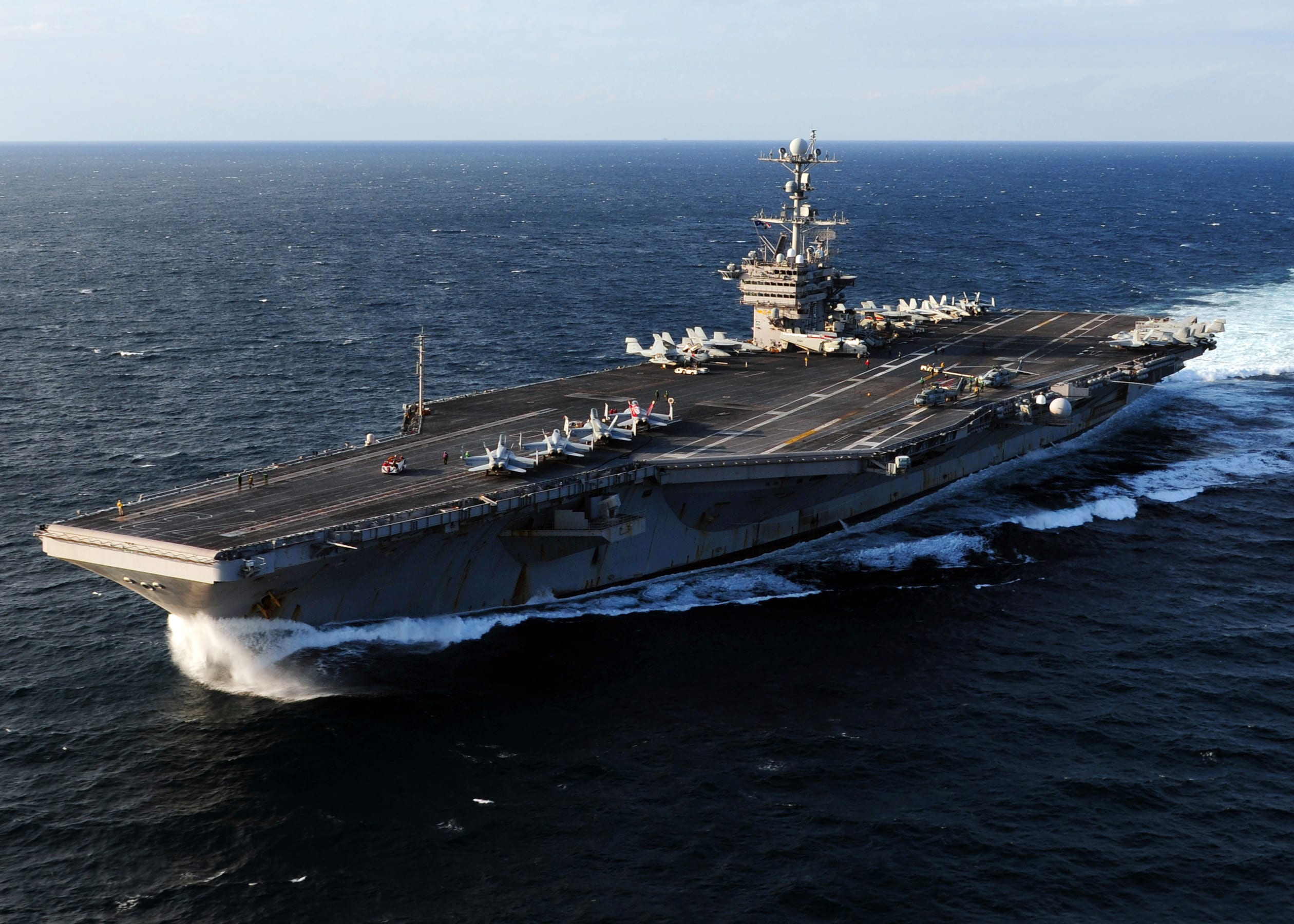 USS George Washington Replaces Strained USS Abraham Lincoln as Lawmakers Press Pentagon on Crew Crisis