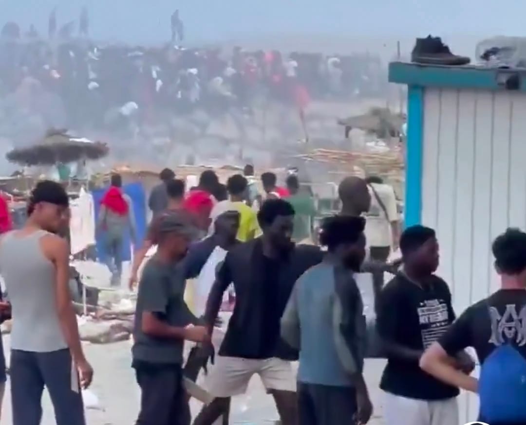 Moroccan Migrants Protest in Spanish Enclave of Ceuta, Demanding Asylum