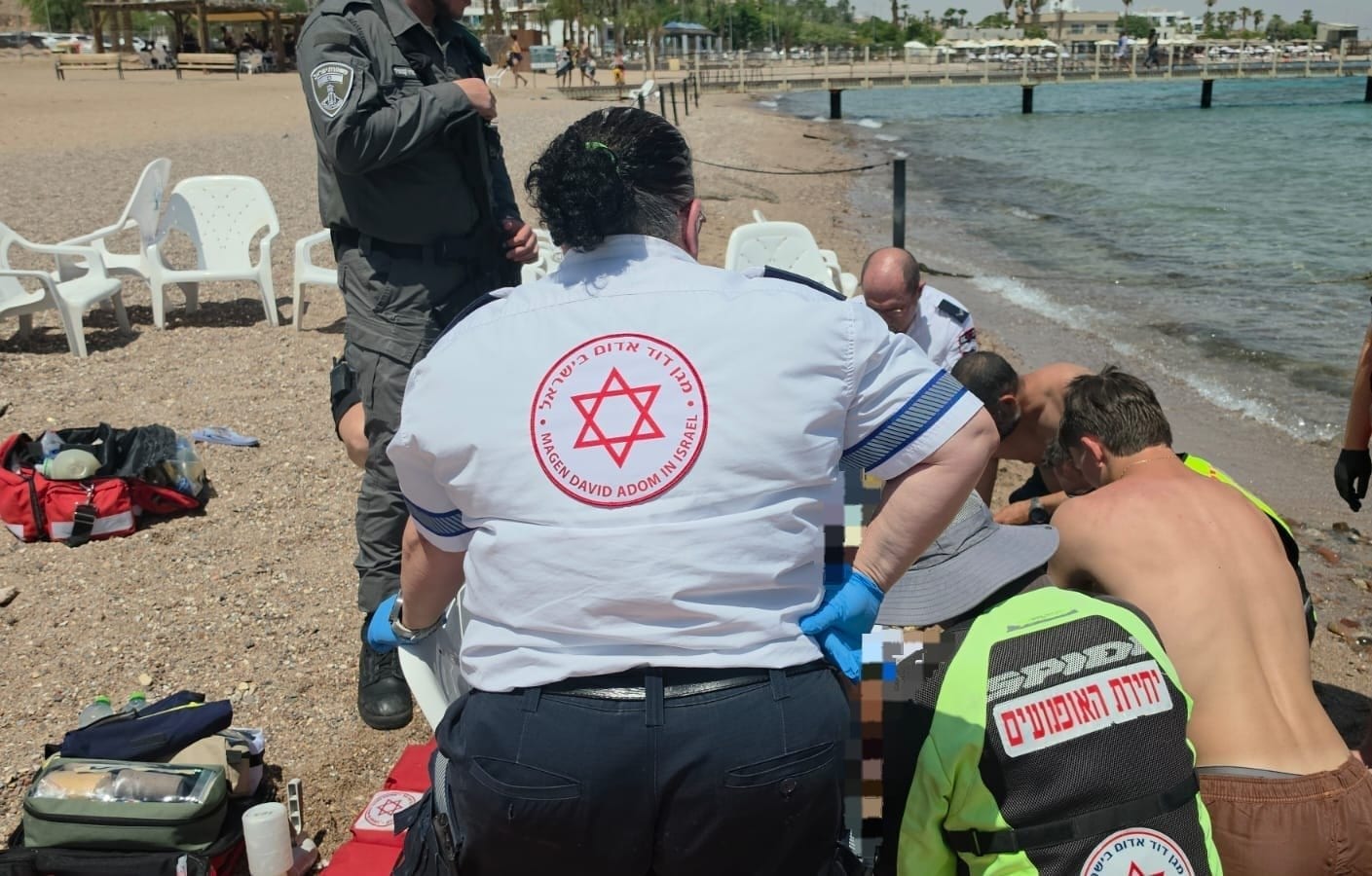 Man in His 50s Drowns at Eilat Beach Despite Rescue Efforts
