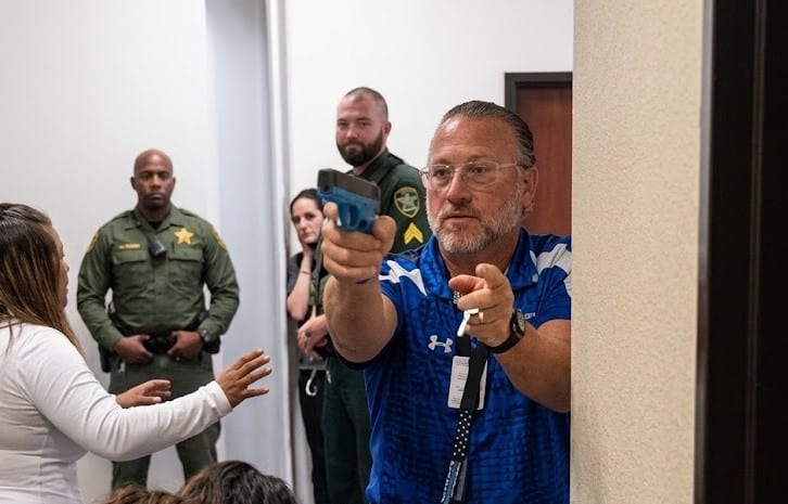 Florida Teachers Learn to Shoot Under Sheriff's 'Guardian' Program