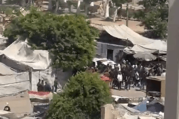 Israeli Strike on Gaza Police Station Kills Six Palestinians