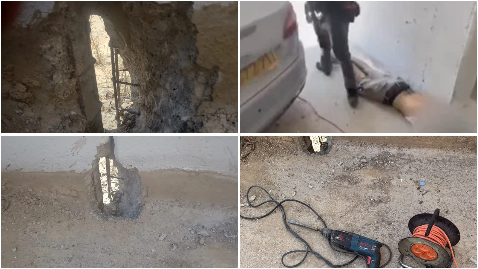 Two Palestinians Arrested While Attempting to Dig Through Security Barrier Near Jerusalem