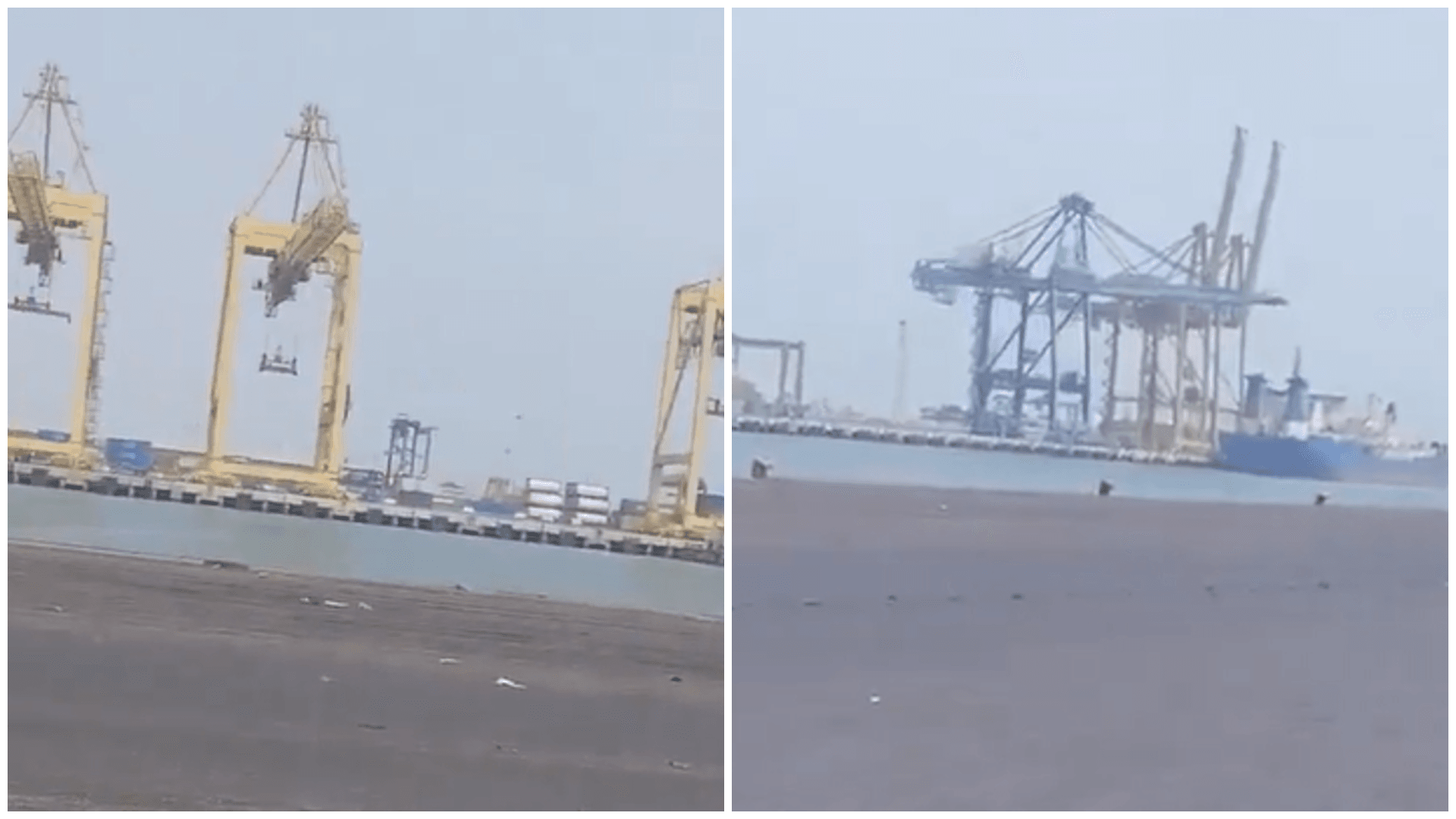 Iran's Main Commercial Port Nearly Idle Amid Sanctions