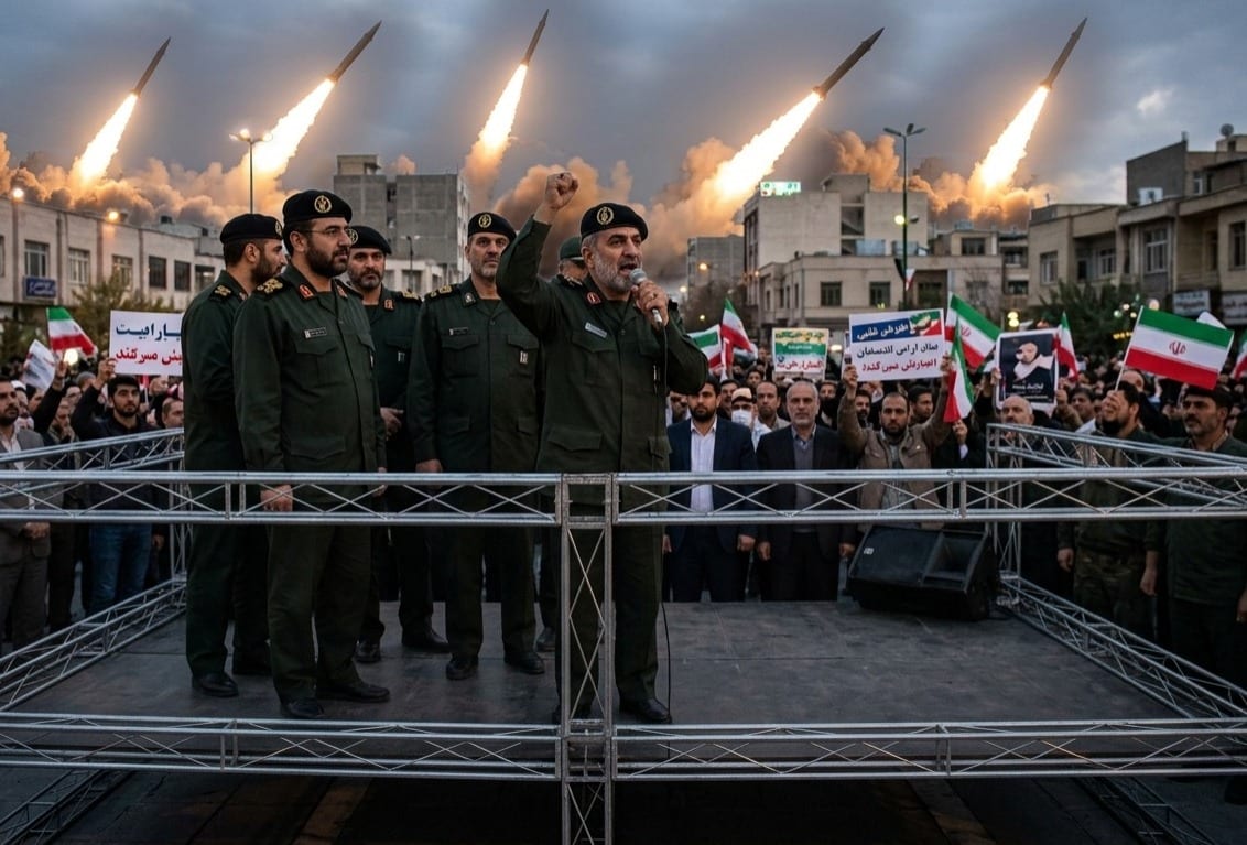 Iran's Revolutionary Guards Vow Tenfold Retaliation to Trump Threats