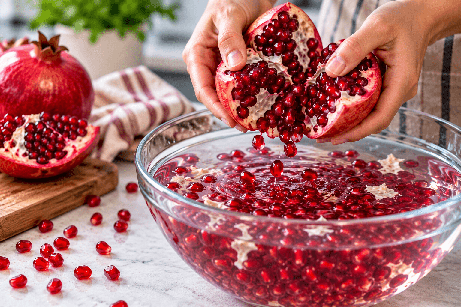 How to Peel a Pomegranate Without Making a Mess: We Tested the Most Popular Methods